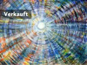 „Kleines Lichtfeld“ 24 x 30 cm, 2023 Ölfarbe, Schellack auf Leinwand