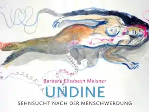 UNDINE - cosmic birth - Graphitstift, Acrylfarbe auf Papier, 29,7 x 42 cm, 1999