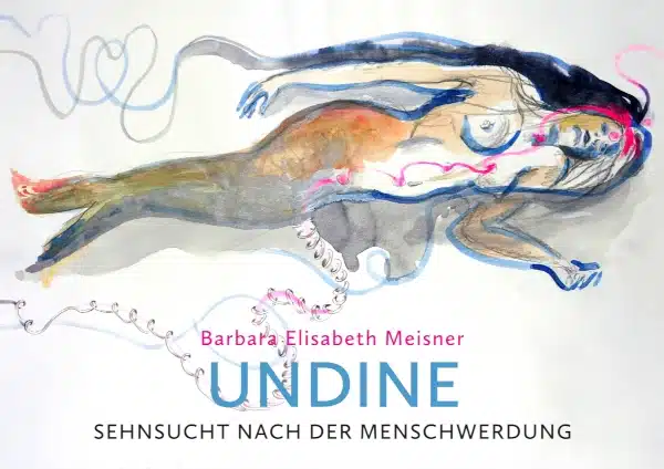 UNDINE - cosmic birth - Graphitstift, Acrylfarbe auf Papier, 29,7 x 42 cm, 1999