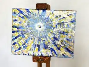 JEDEM SEINE SONNE - Ölbild