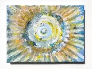 JEDEM SEINE SONNE - Ölbild