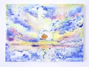 JEDEM SEINE SONNE - Ölbild