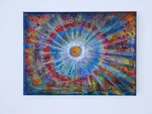 JEDEM SEINE SONNE - Ölbild