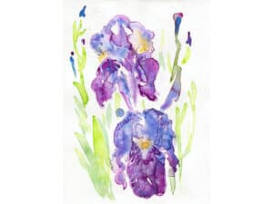 Original-Aquarell auf Aquarellpapier, 24 x 17 cm, Weißenbrunn/Franken 2025 Die Unikate sind auf der Rückseite datiert und signiert (ungerahmt / plus Verpackung und Versand mit Sendungsnummer, Inland pauschal 10 Euro). Dieses Werk ist auch als Kunstdruck zu erwerben.