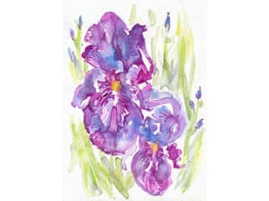 Original-Aquarell auf Aquarellpapier, 24 x 17 cm, Weißenbrunn/Franken 2025 Die Unikate sind auf der Rückseite datiert und signiert (ungerahmt / plus Verpackung und Ver-sand mit Sendungsnummer, Inland pauschal 10 Euro). Dieses Werk ist auch als Kunstdruck zu erwerben.