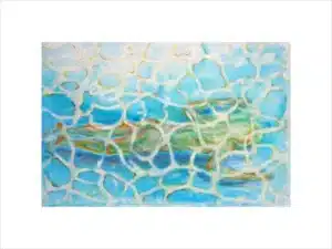 DIE SCHWIMMERIN - Hochwertiger Kunstdruck in unterschiedlichen Größen mit limitierter Auflage von 6 Stück