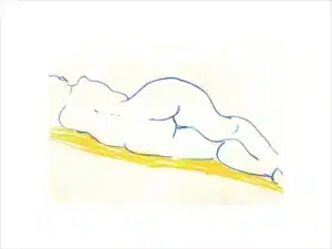 AKT (BASKA) - Hochwertiger Kunstdruck in unterschiedlichen Größen mit limitierter Auflage von 6 Stück