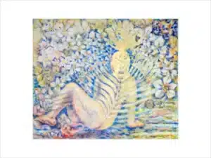 INNERE ORCHIDEE - Hochwertiger Kunstdruck in unterschiedlichen Größen mit limitierter Auflage von 6 Stück