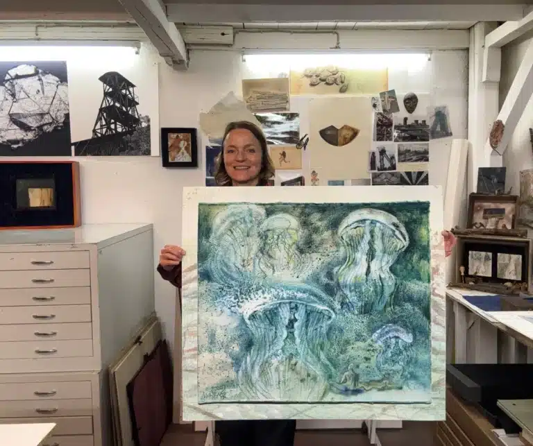 auf Büttenpapier in den Größen 30 x 40 cm und 50 x 60 cm