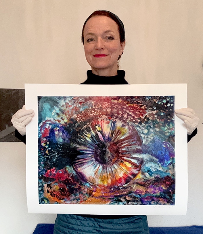 KUNSTDRUCK 50 x 60 cmauf Büttenpapier