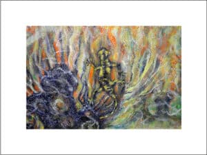 FEUERSALAMANDER - Hochwertige Kunstdrucke – eine wunderbare Alternative zum Original! Gedruckt auf archivfestem Büttenpapier oder Leinwand mit pigmentierten Tinten. Erhätlich in den Größen 18 x 24 cm, 30 x 40 cm, 50 x 60 cm oder in einer Größe/Ausschnitt deiner Wahl, rückseitig handsigniert und datiert, mit Künstlerstempel – in einer limitierten Auflage von sechs Exemplaren.