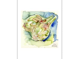 ARTISCHOCKEN - Hochwertige Kunstdrucke – eine wunderbare Alternative zum Original! Gedruckt auf archivfestem Büttenpapier oder Leinwand mit pigmentierten Tinten. Erhältlich in den Größen 18 x 24 cm, 30 x 40 cm, 50 x 60 cm oder in einer Größe/Ausschnitt deiner Wahl, rückseitig handsigniert und datiert, mit Künstlerstempel – in einer limitierten Auflage von sechs Exemplaren.