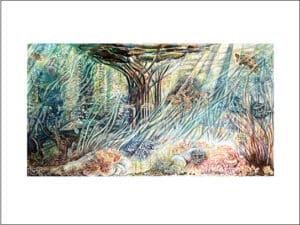 MU KIYAGA - Hochwertige Kunstdrucke – eine wunderbare Alternative zum Original! Gedruckt auf archivfestem Büttenpapier oder Leinwand mit pigmentierten Tinten. Erhältlich in den Größen 18 x 24 cm, 30 x 40 cm, 50 x 60 cm oder in einer Größe/Ausschnitt deiner Wahl, rückseitig handsigniert und datiert, mit Künstlerstempel – in einer limitierten Auflage von sechs Exemplaren.