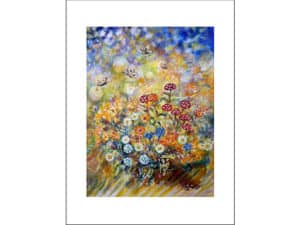 WIESENBLUMEN - Hochwertige Kunstdrucke – eine wunderbare Alternative zum Original! Gedruckt auf archivfestem Büttenpapier oder Leinwand mit pigmentierten Tinten. Erhältlich in den Größen 18 x 24 cm, 30 x 40 cm, 50 x 60 cm oder in einer Größe/Ausschnitt deiner Wahl, rückseitig handsigniert und datiert, mit Künstlerstempel – in einer limitierten Auflage von sechs Exemplaren.