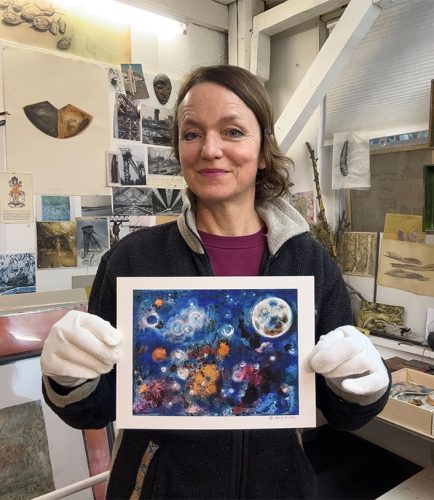 KUNSTDRUCK 18 x 24 cmauf Büttenpapier