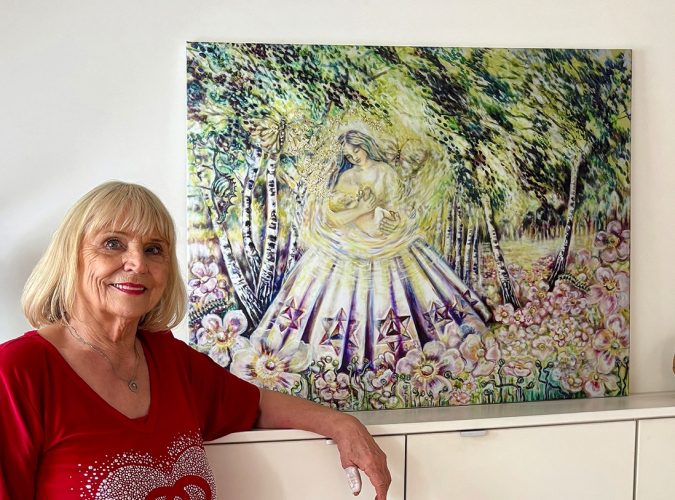 KUNSTDRUCK 100 x 120 cmauf Leinwand mit Keilrahmen